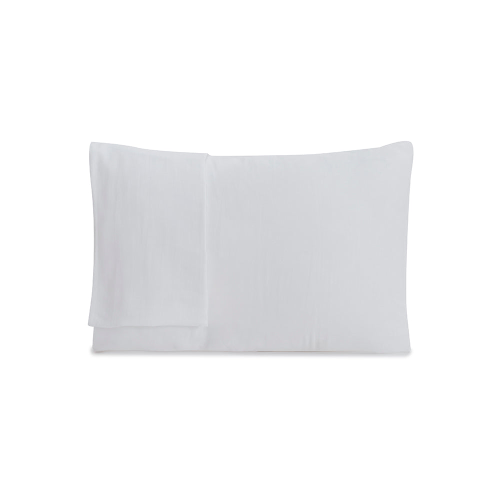 Muslin Pillow Case 2pcs White