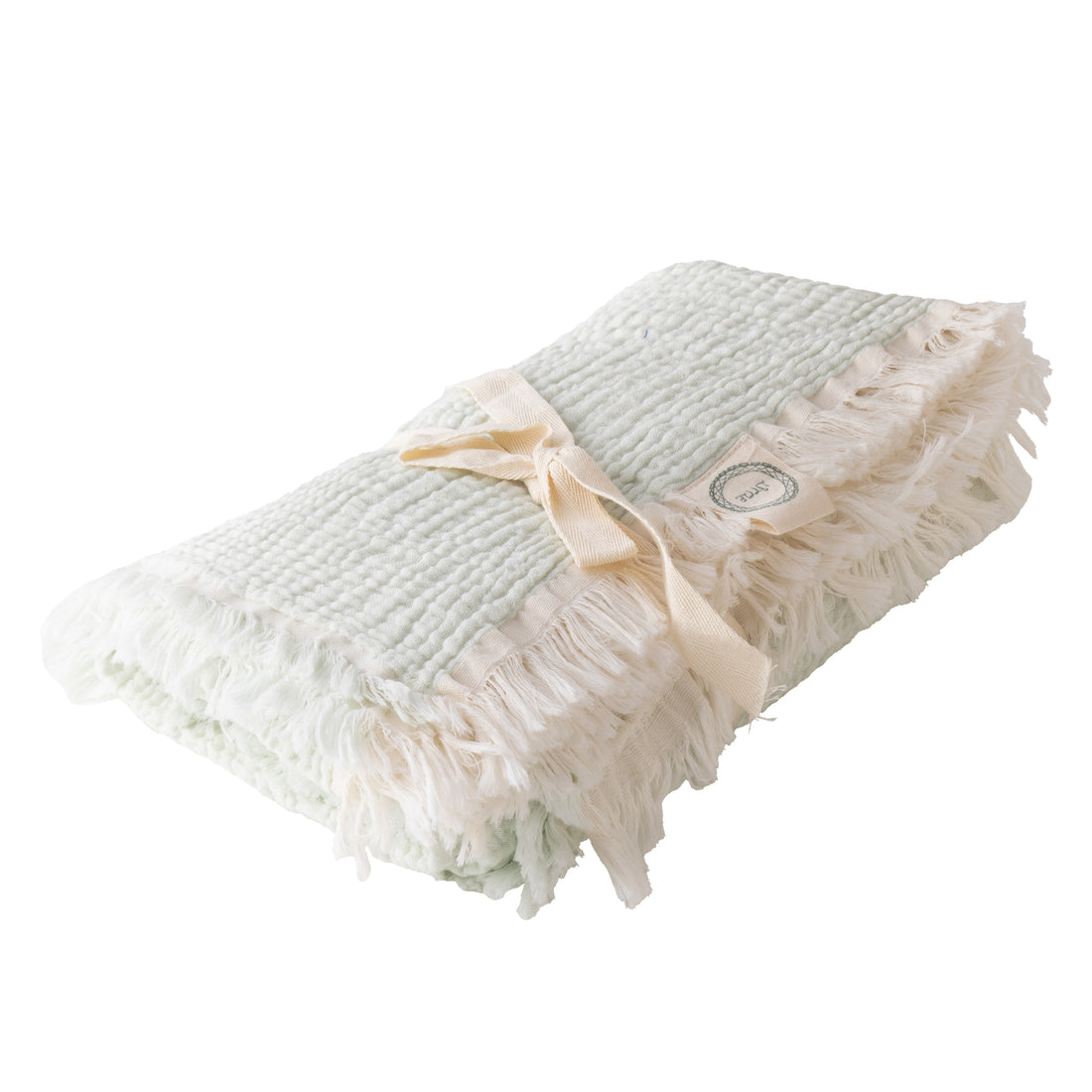 Muslin DoubleFace Bedspread Soft Mint