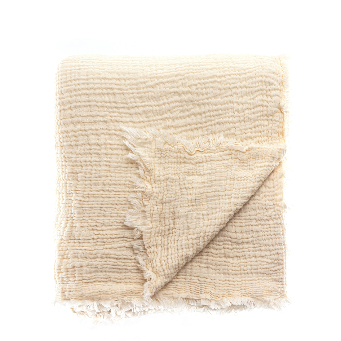 Muslin Double Face Bedspread Cream